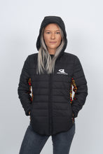 Load image into Gallery viewer, FRIMPONG DOWN JACKET - WOMEN - BLACK