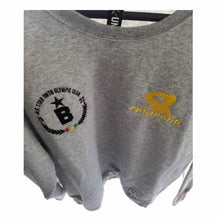 Load image into Gallery viewer, Frimpong sweater in collaboration with black star united - gray