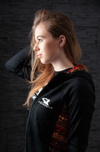 Load image into Gallery viewer, FRIMPONG FULL - ZIP UP HOODIE JACKET - WOMEN - BLACK