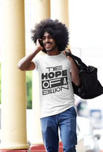 Load image into Gallery viewer, HOPE OF A BILLION TEE WB - MEN - WHITE