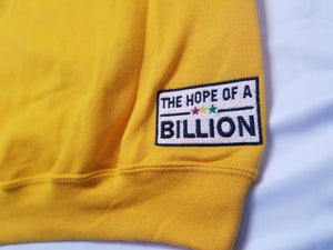 Frimpong sweater in collaboration with black star united  - YELLOW