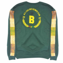 Load image into Gallery viewer, Frimpong sweater in collaboration with black star united  - green
