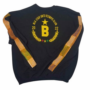 Frimpong sweater in collaboration with black star united  - black