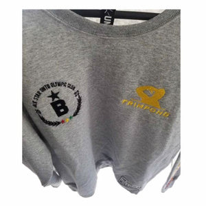 Frimpong sweater in collaboration with black star united  - gray