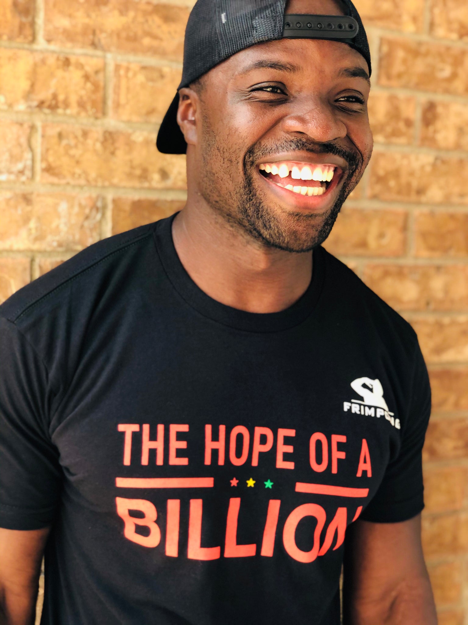 Og hold Intrusion masser HOPE OF A BILLION TEE - LIMITED EDITION - MEN - BLACK – Frimpong Store