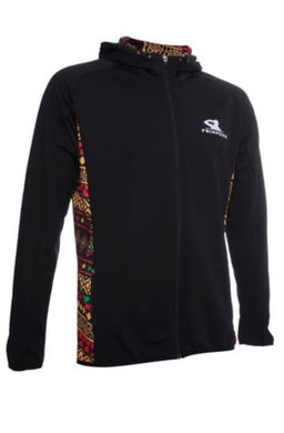 FRIMPONG FULL - ZIP UP HOODIE JACKET - MEN - BLACK