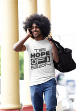 Load image into Gallery viewer, HOPE OF A BILLION TEE WB - MEN - WHITE
