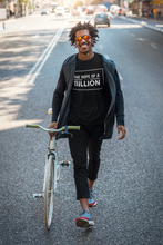Load image into Gallery viewer, HOPE OF A BILLION TEE  BS - MEN - BLACK
